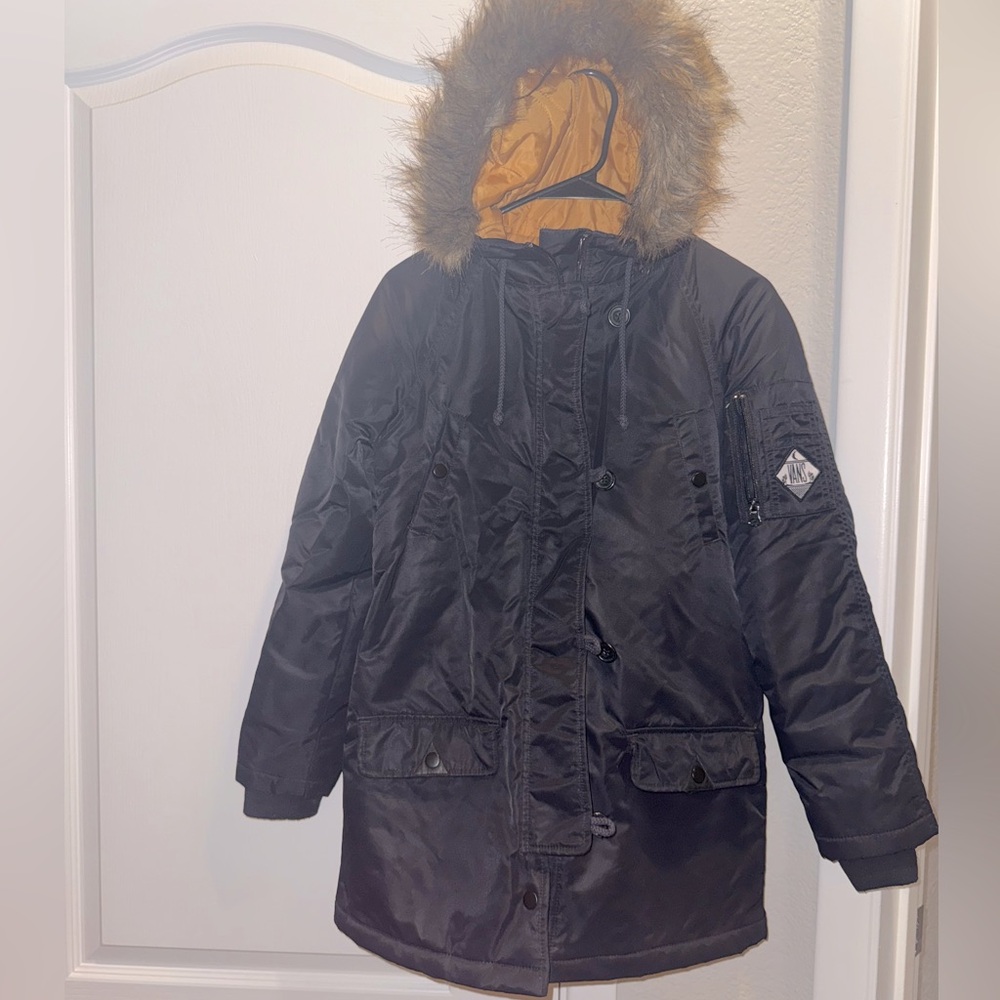 VANS Faux Fur Lined Parka